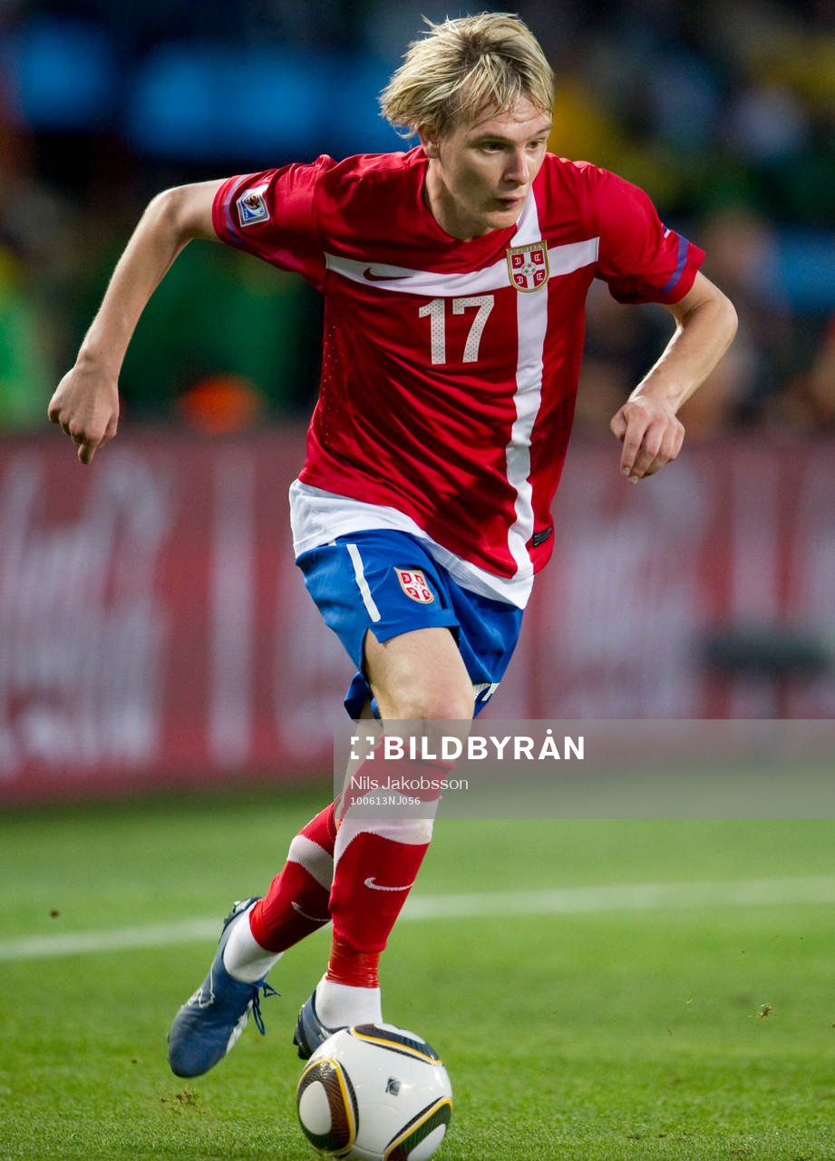 Milos Krasic, Serbien