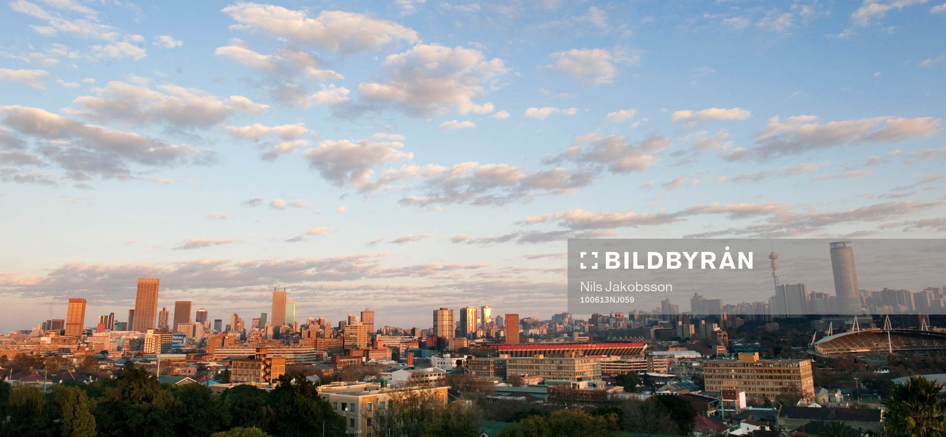 Johannesburg skyline