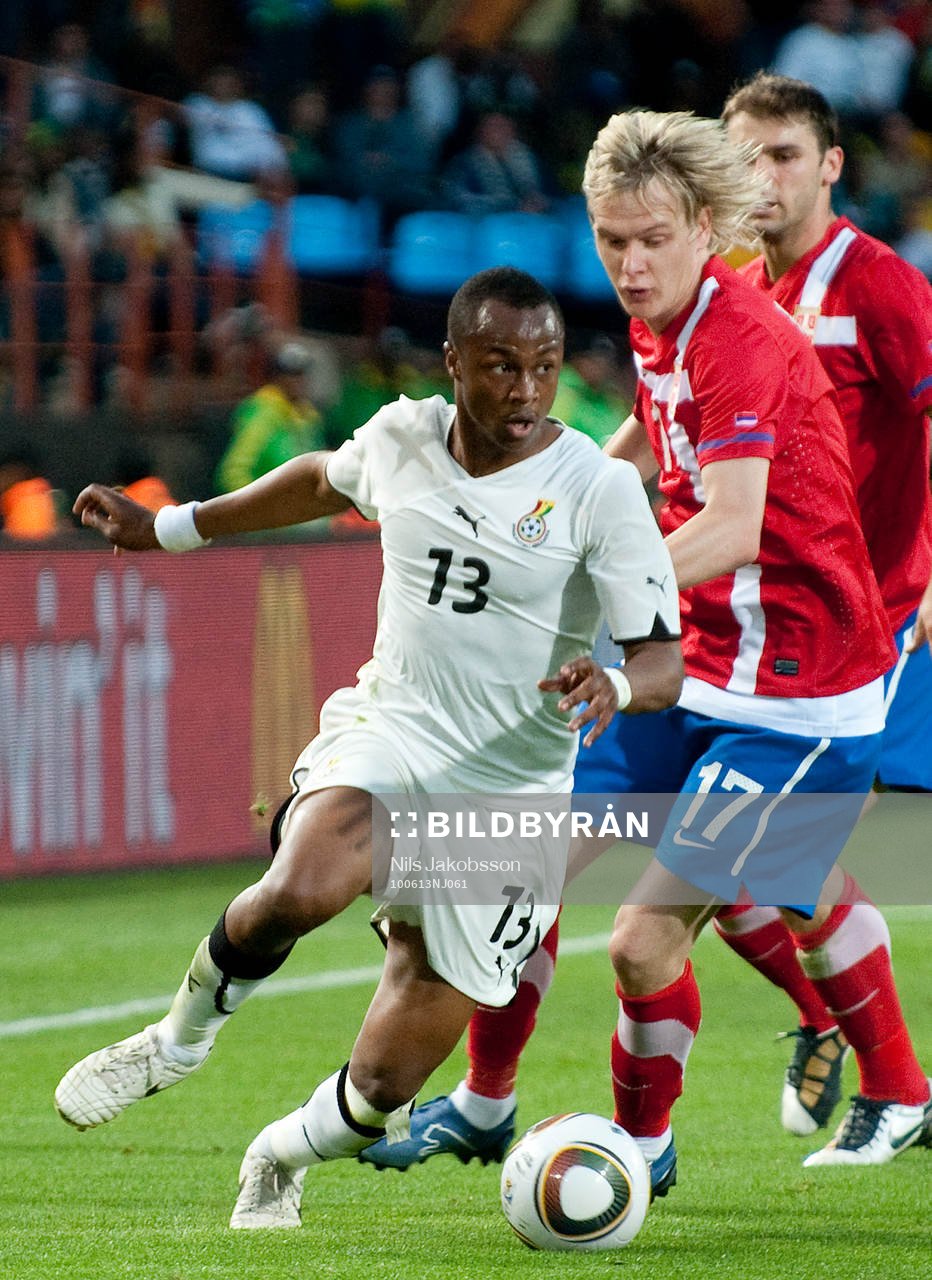 André Ayew, Ghana, Milos Krasic, Serbien