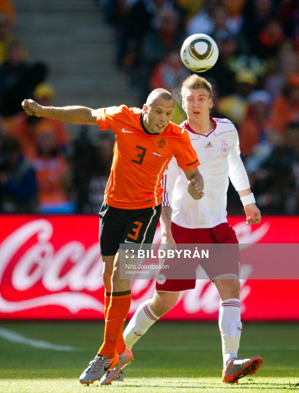 Johnny Heitinga, Holland, Nicklas Bendtner, Danmark