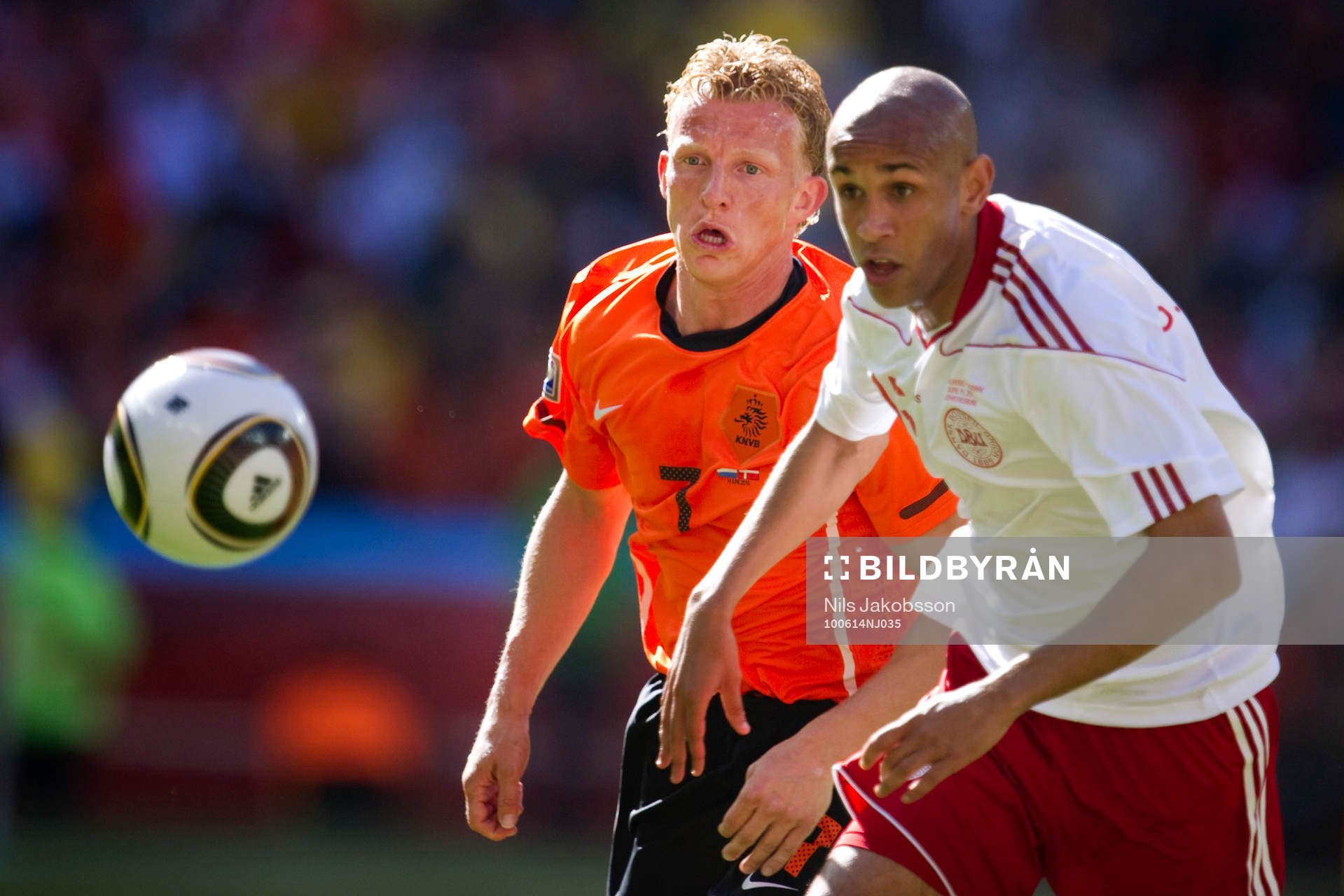 Dirk Kuyt, Holland, Simon Poulsen, Danmark