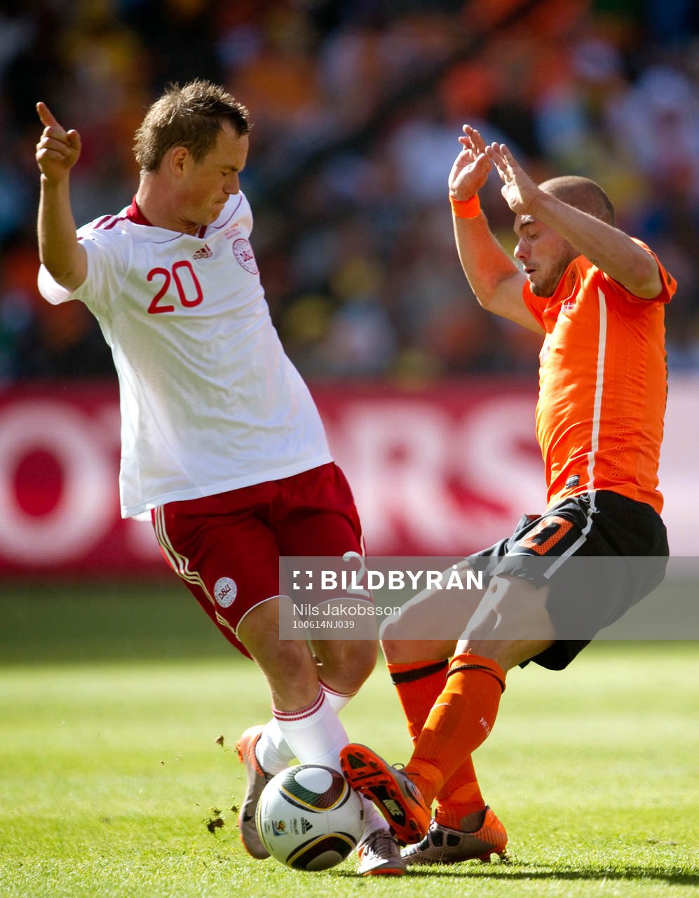 Martin Jörgensen, Danmark, Wesley Sneijder, Holland