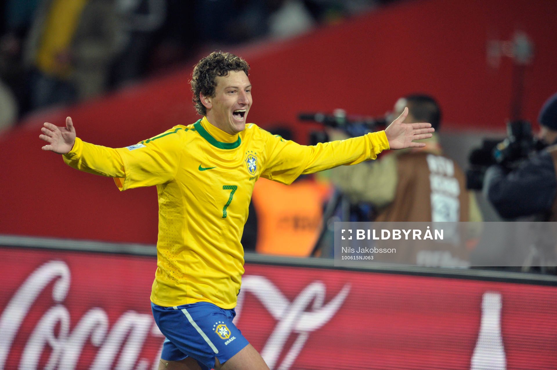 Elano, Brasilien jubel