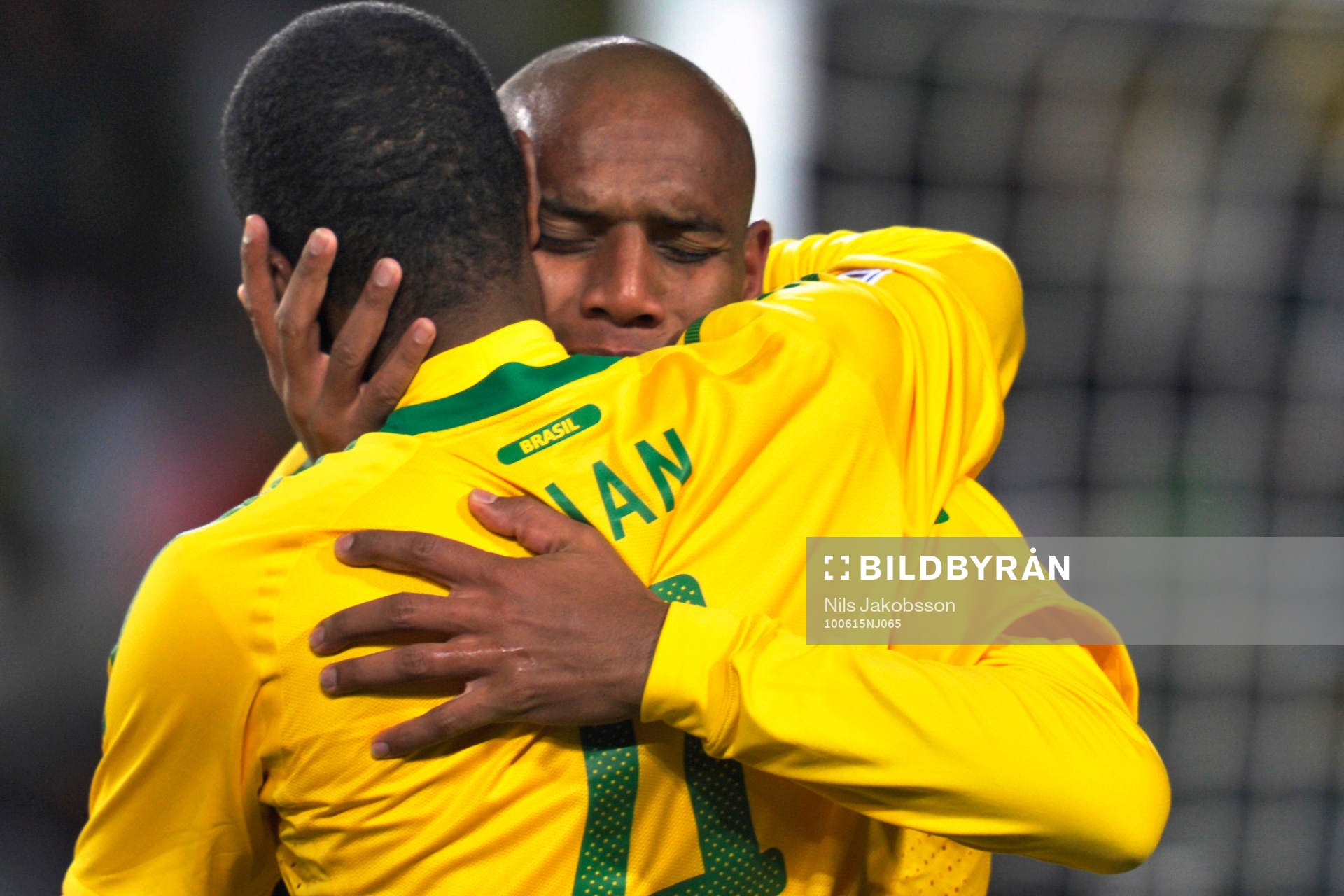 Maicon, Brasilien, jubel