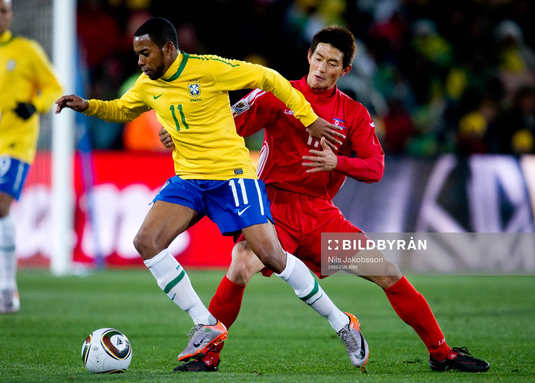 Robinho, Brasilien, Mun In Guk, Nordkorea