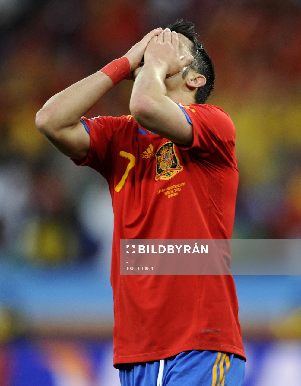 David Villa, Spanien, depp