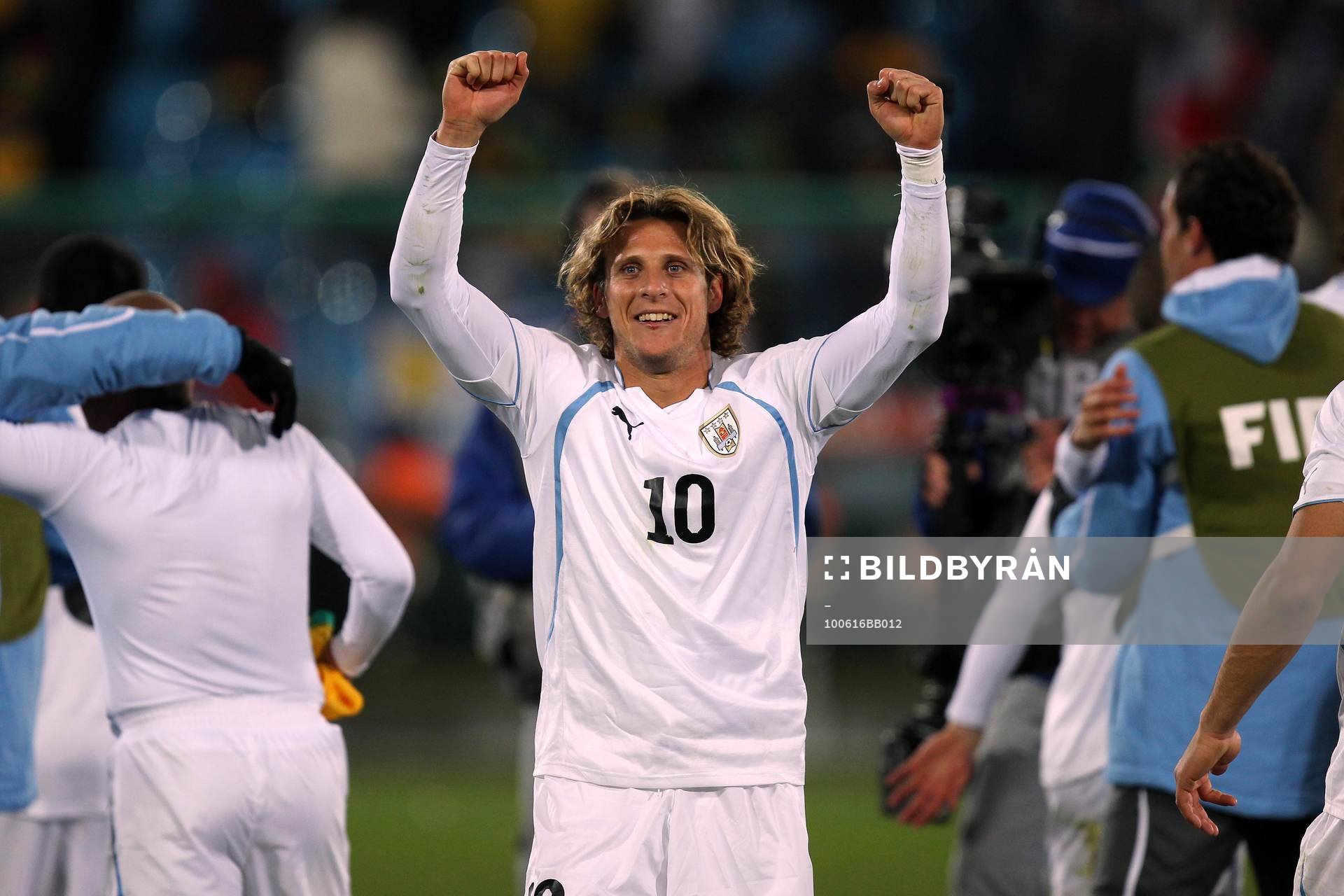 Diego Forlan, Uruguay, glädje, jubel