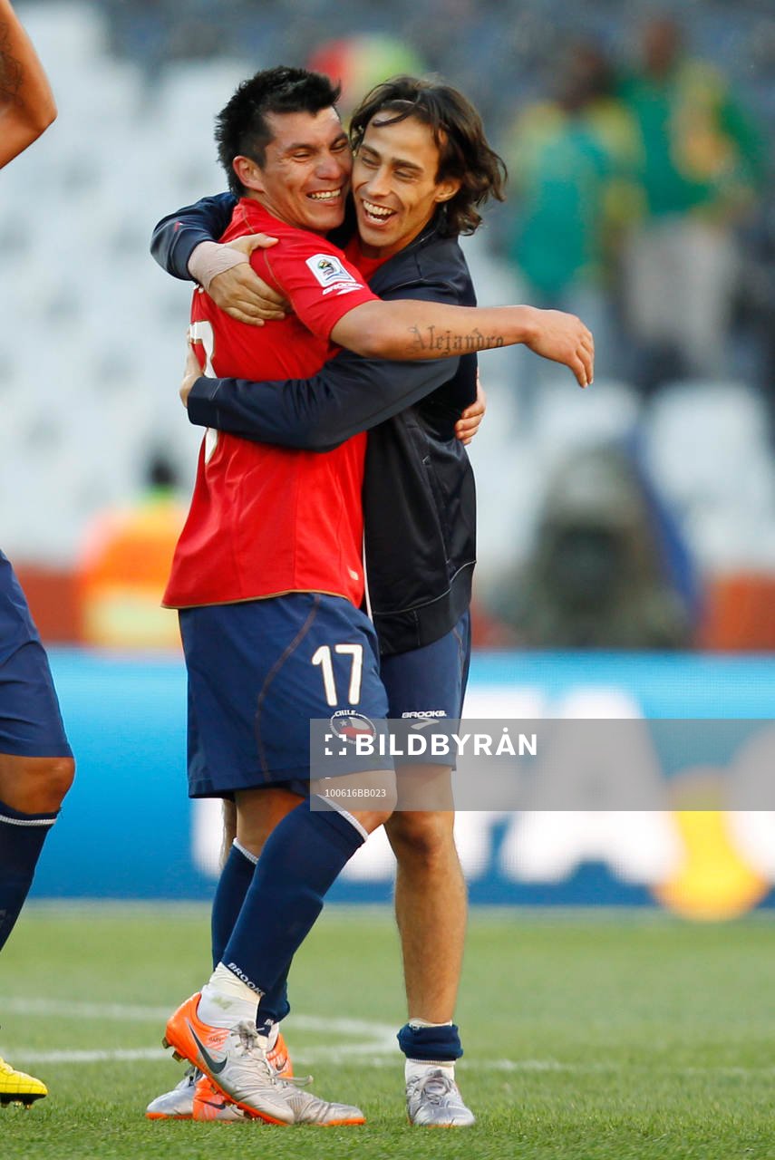 Gary Medel, Chile, glädje och jubel