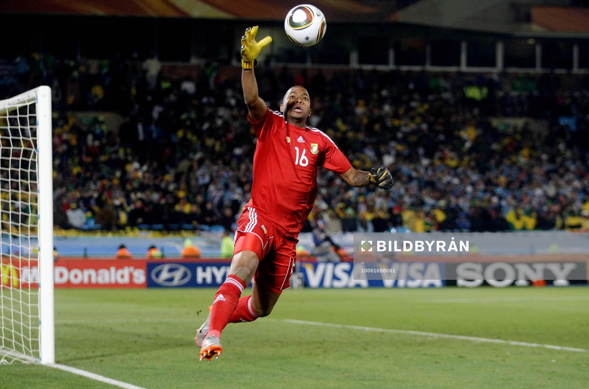 Itumeleng Khune, målvakt, Sydafrika