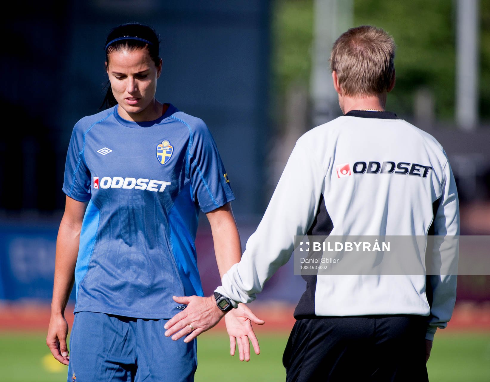 Jessica Landström, Thomas Dennerby, förbundskapten