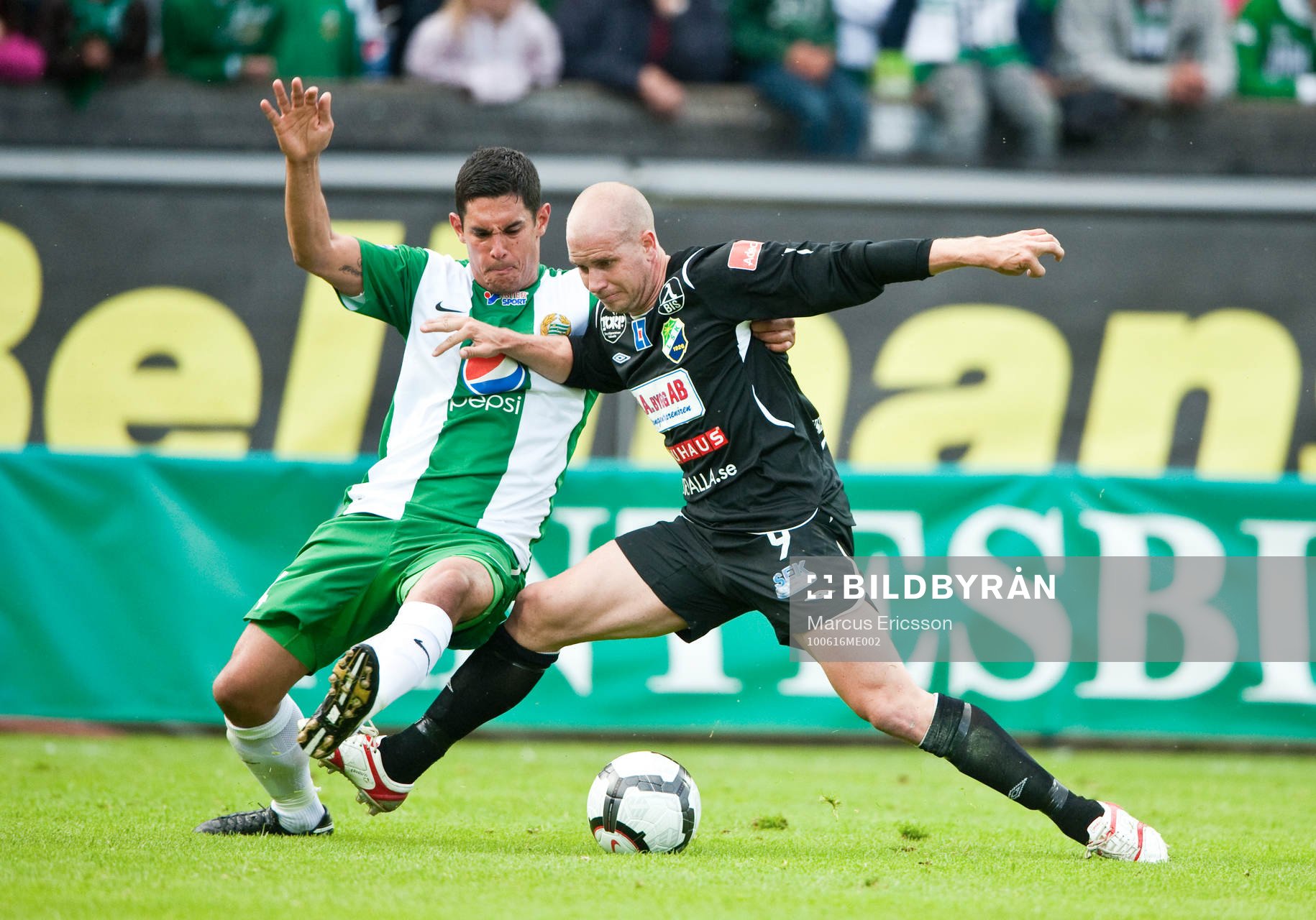Sebastian Bojassén, Hammarby och Johan Patriksson,