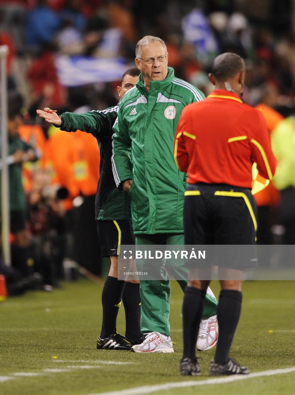 Lars Lagerbäck, förbundskapten, Nigeria