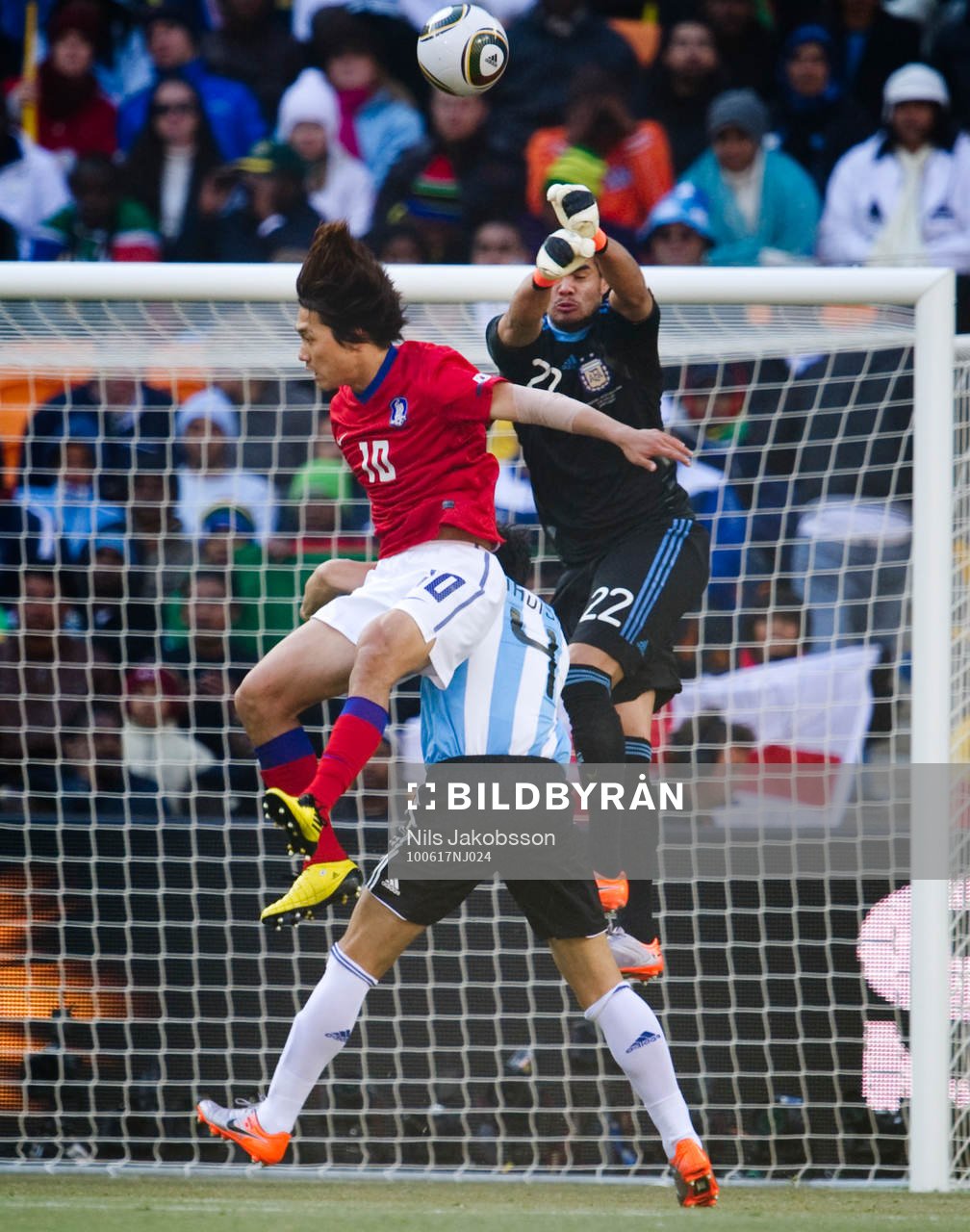 Park Chu Young, Sydkorea, Sergio Romero, målvakt, Nicolás