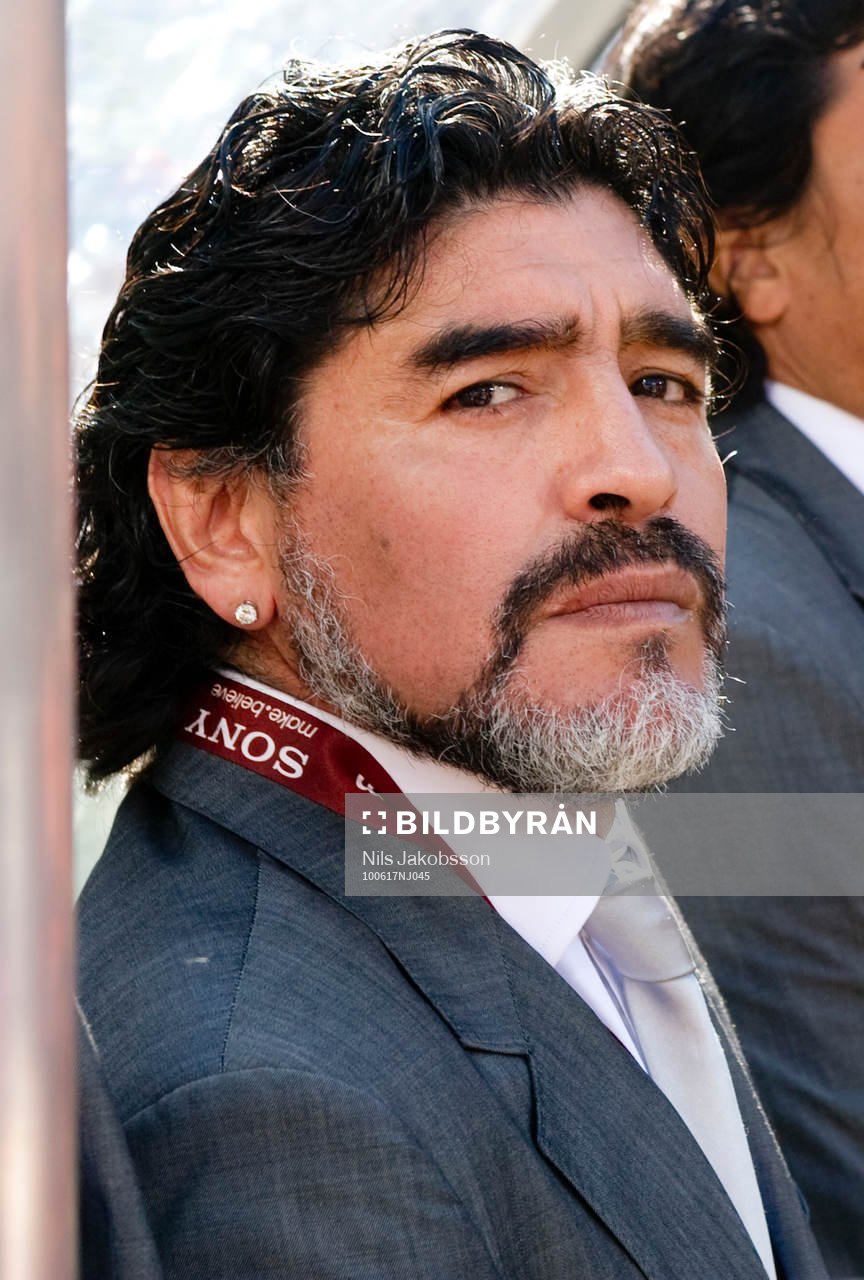 Diego Maradona, förbundskapten Argentina