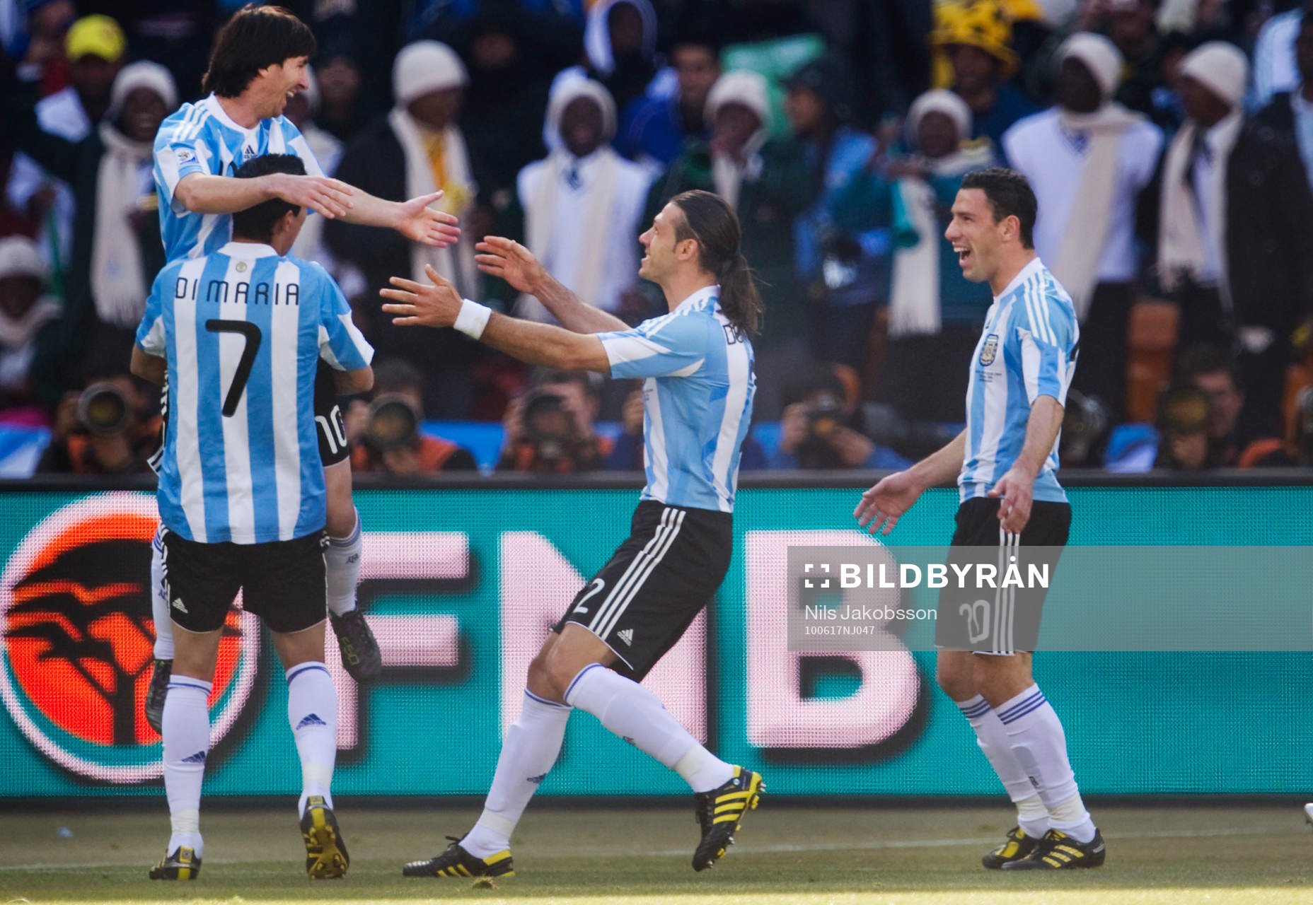 Glädje och jubel i Argentina