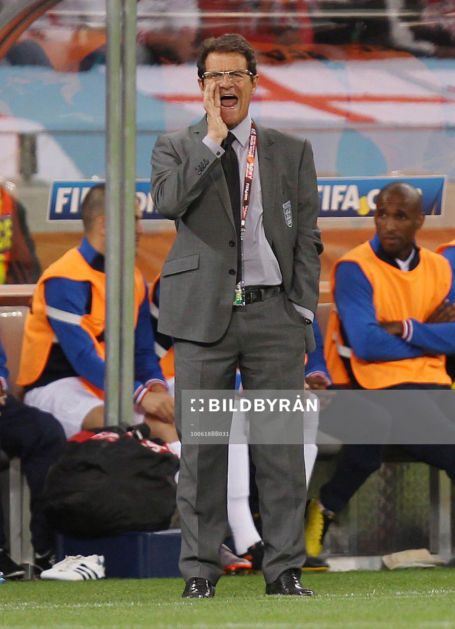 Fabio Capello, förbundskapten, England