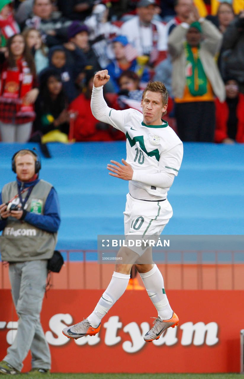 Valter Birsa, Slovenien, glädje, jubel