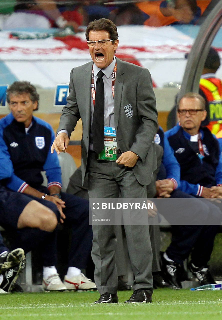 Fabio Capello, förbundskapten, England