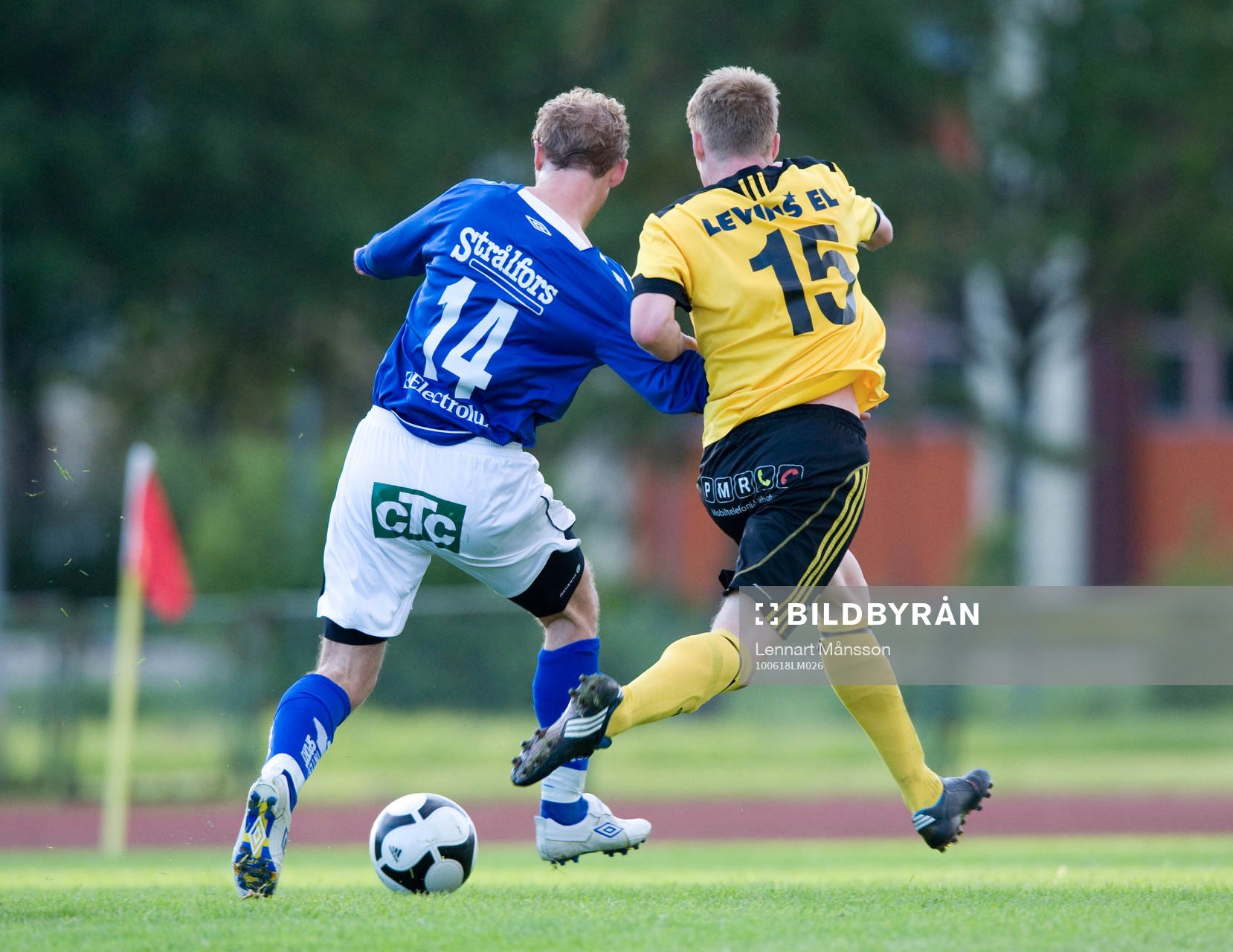 Duell vid hörnflaggan