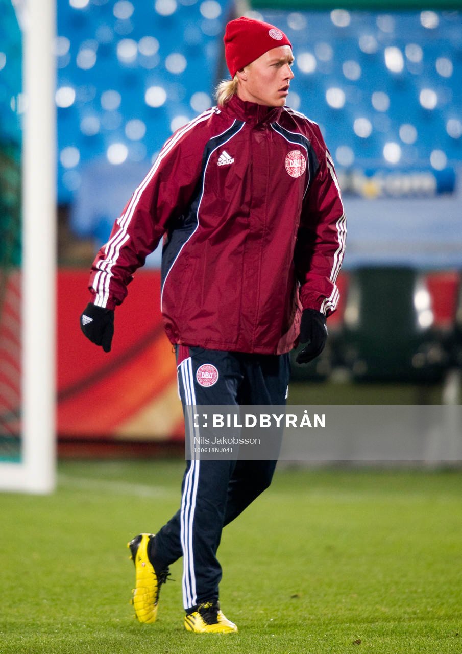 Fotboll, VM 2010, Danmark träning