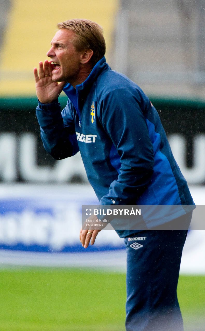 Thomas Dennerby, förbundskapten Sverige