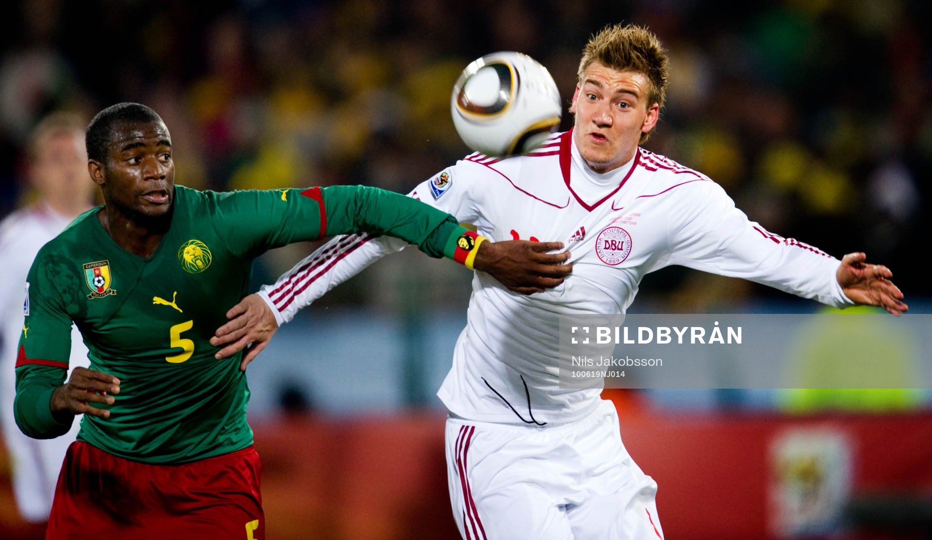 Sébastien Bassong, Kamerun, Nicklas Bendtner, Danmark