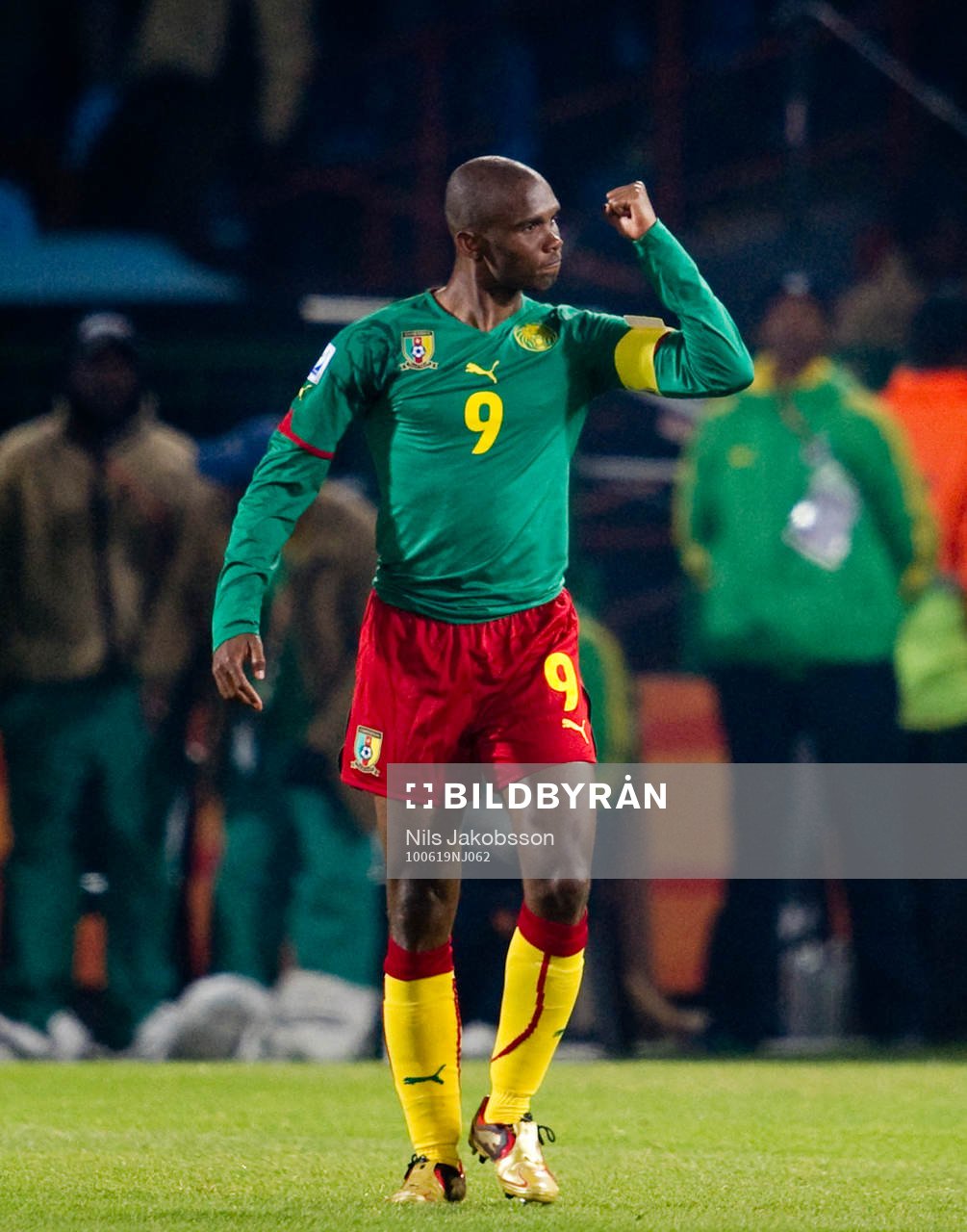 Samuel Eto'o, Kamerun jubel