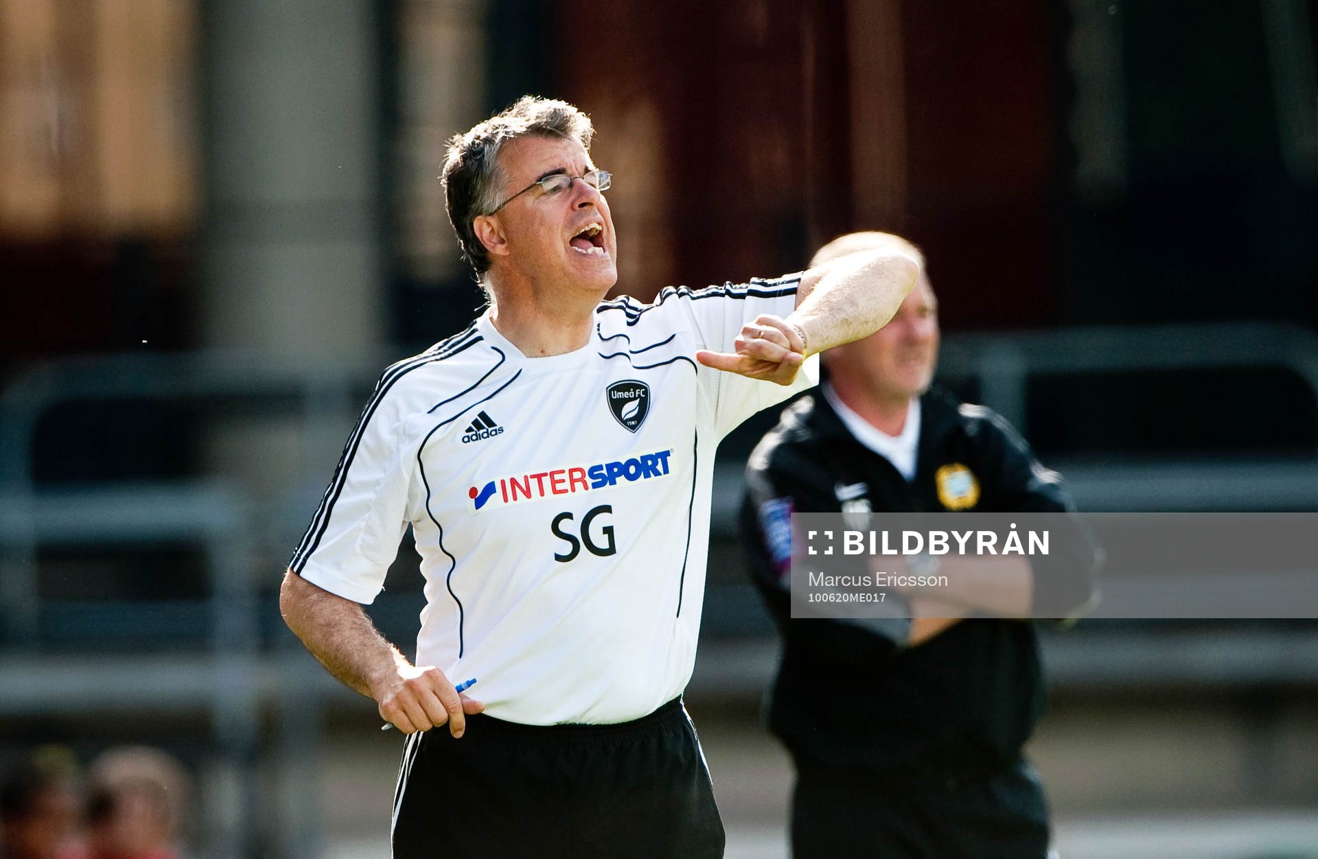 Stuart Gibson, tränare Umeå