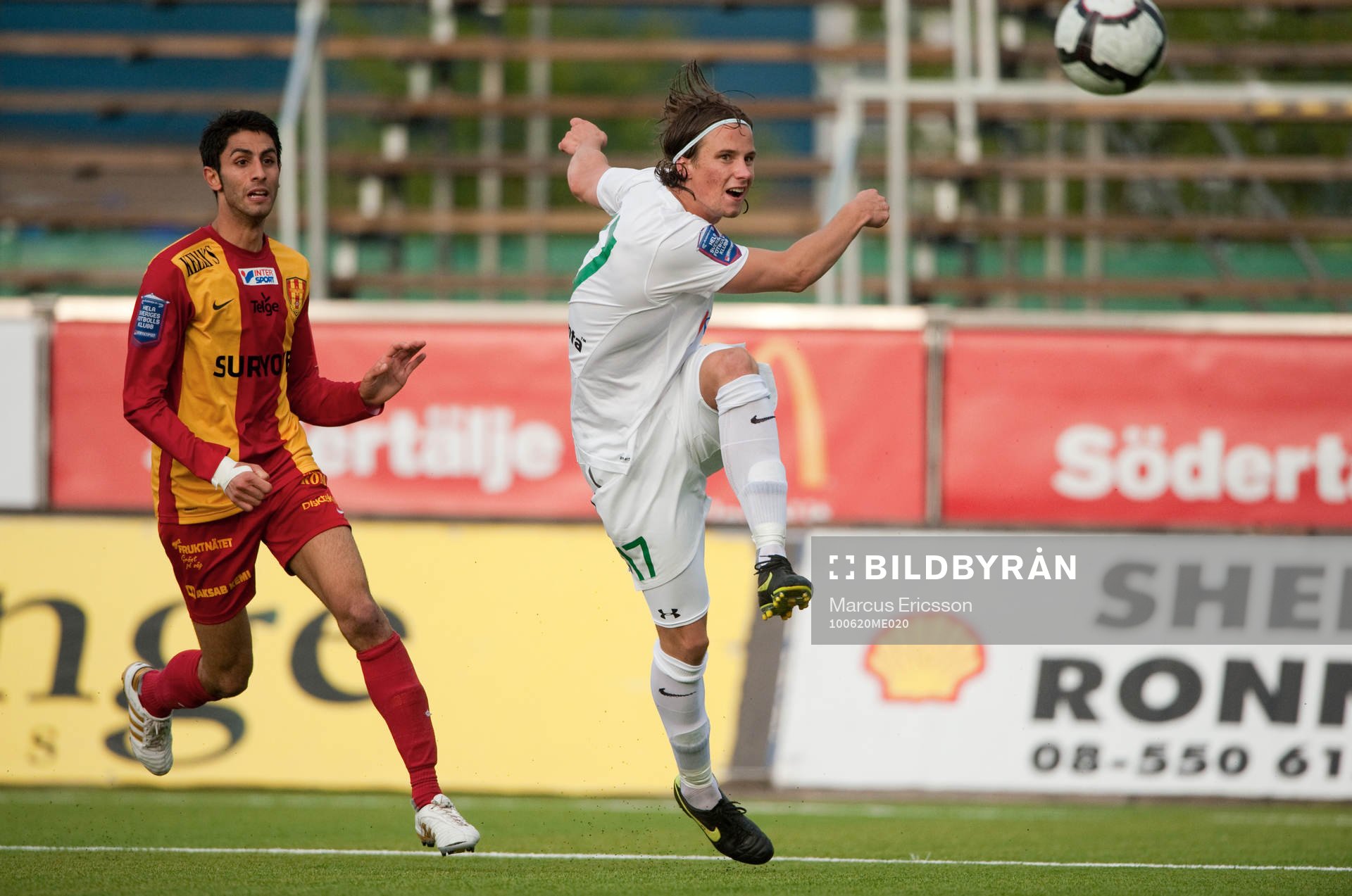 Linus Hallenius, Hammarby drar på skott och gör 0-2
