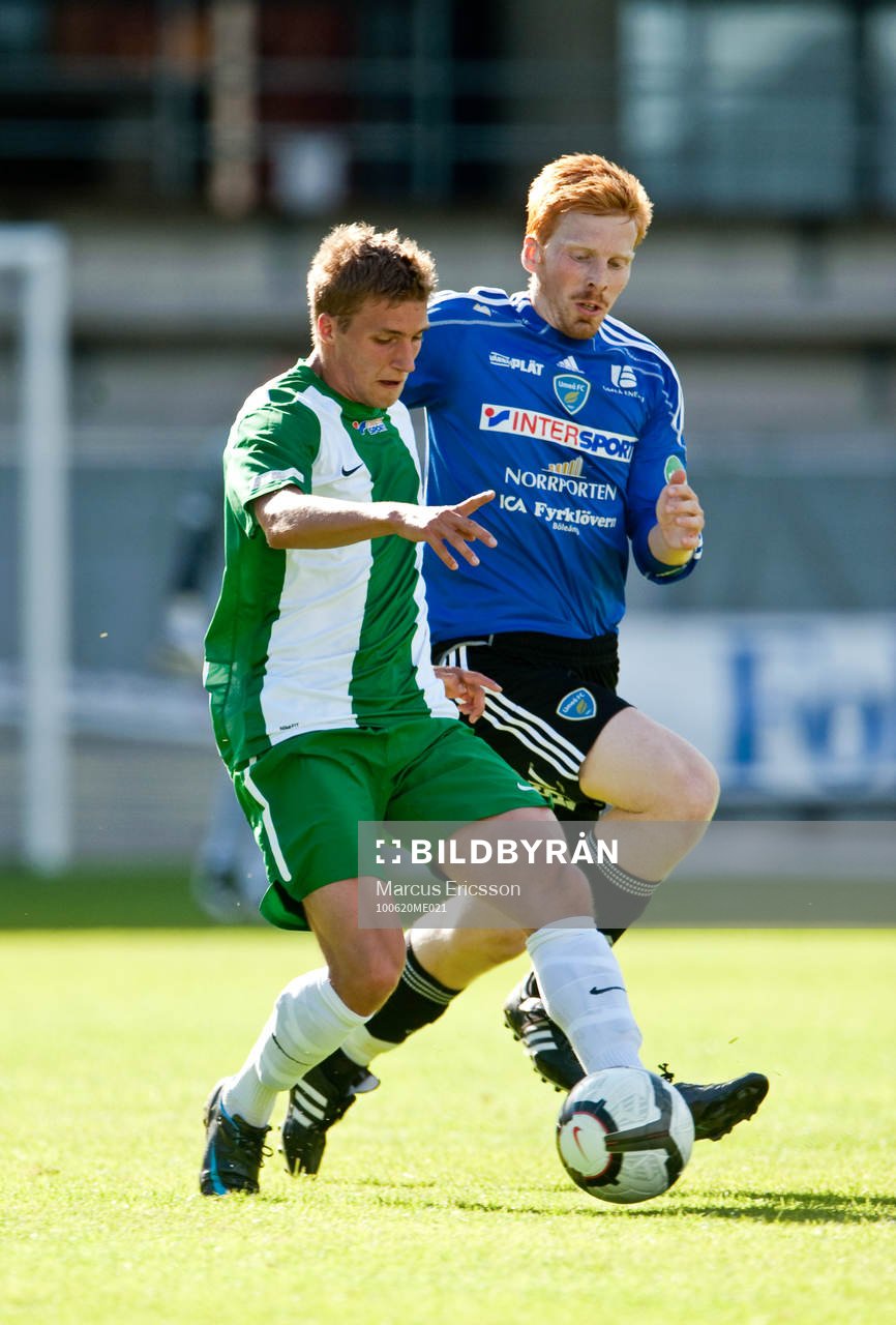 Ivan Tedengren, Hammarby och Danny Persson, Umeå