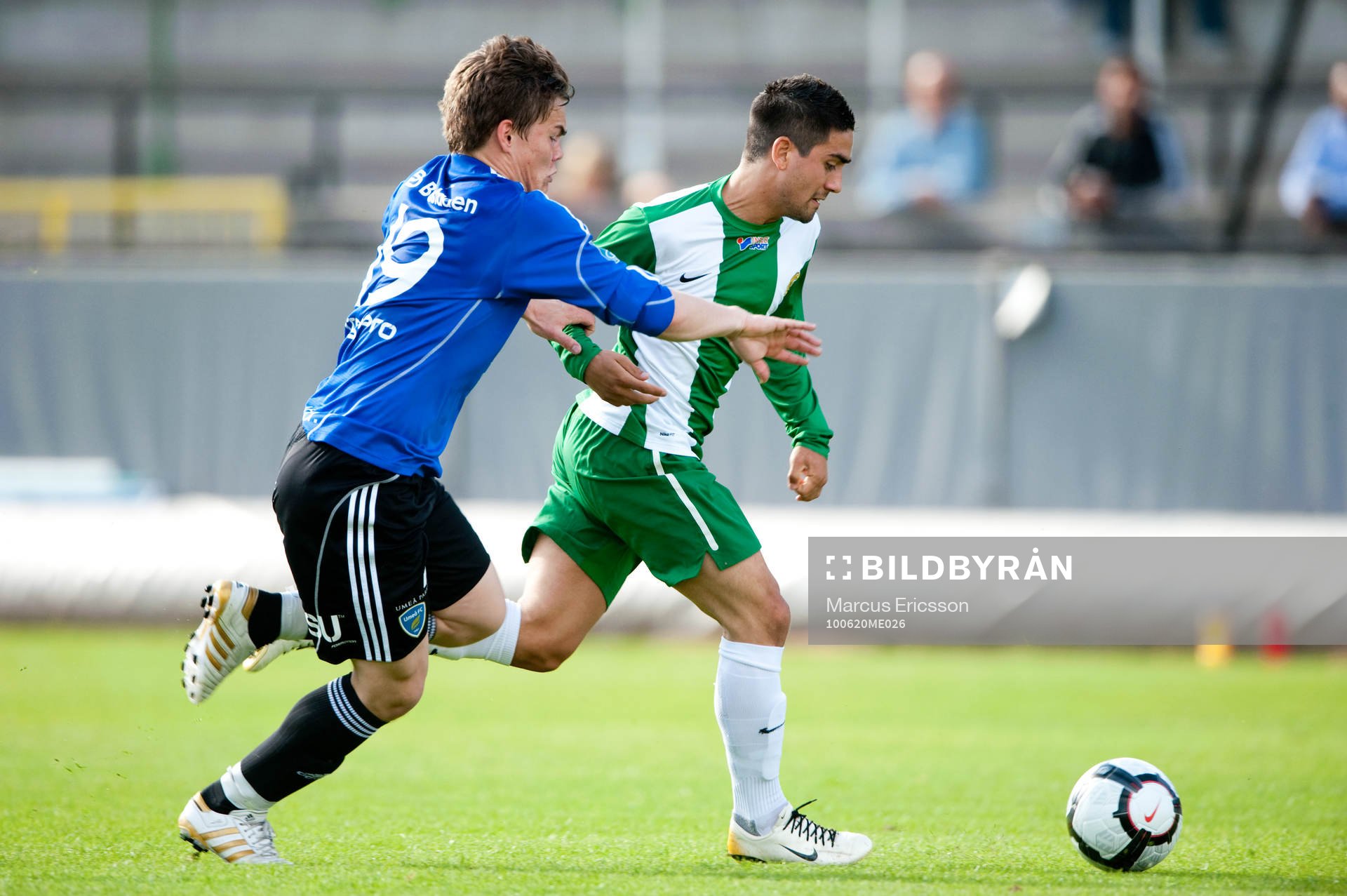 Jens Sjöström, Umeå Jagar Valentino Pidré, Hammarby