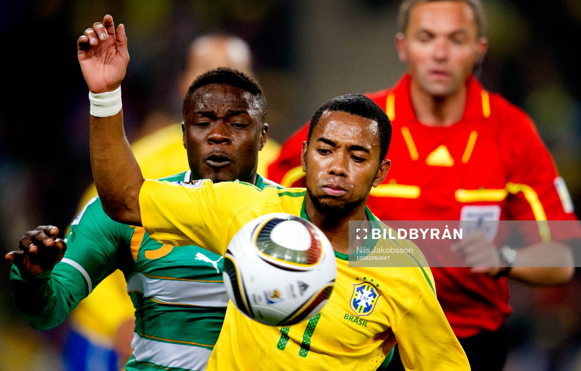 Romaric, Elfenbenskusten, Robinho, Brasilien