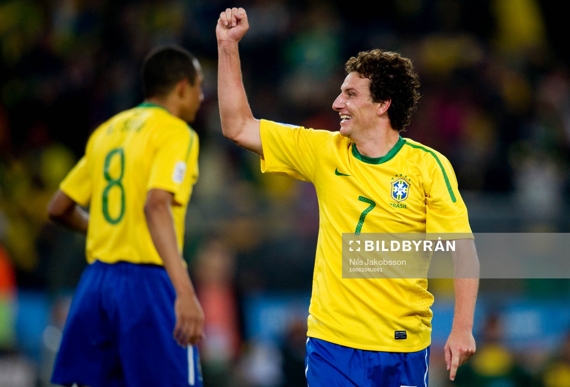 Elano, Brasilien jubel