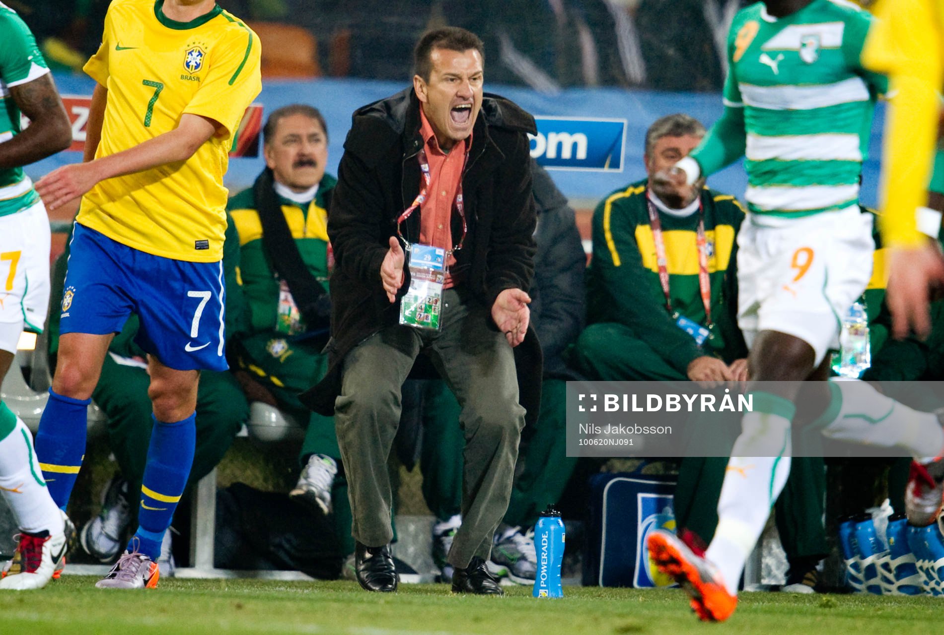 Dunga, förbundskapten Brasilien