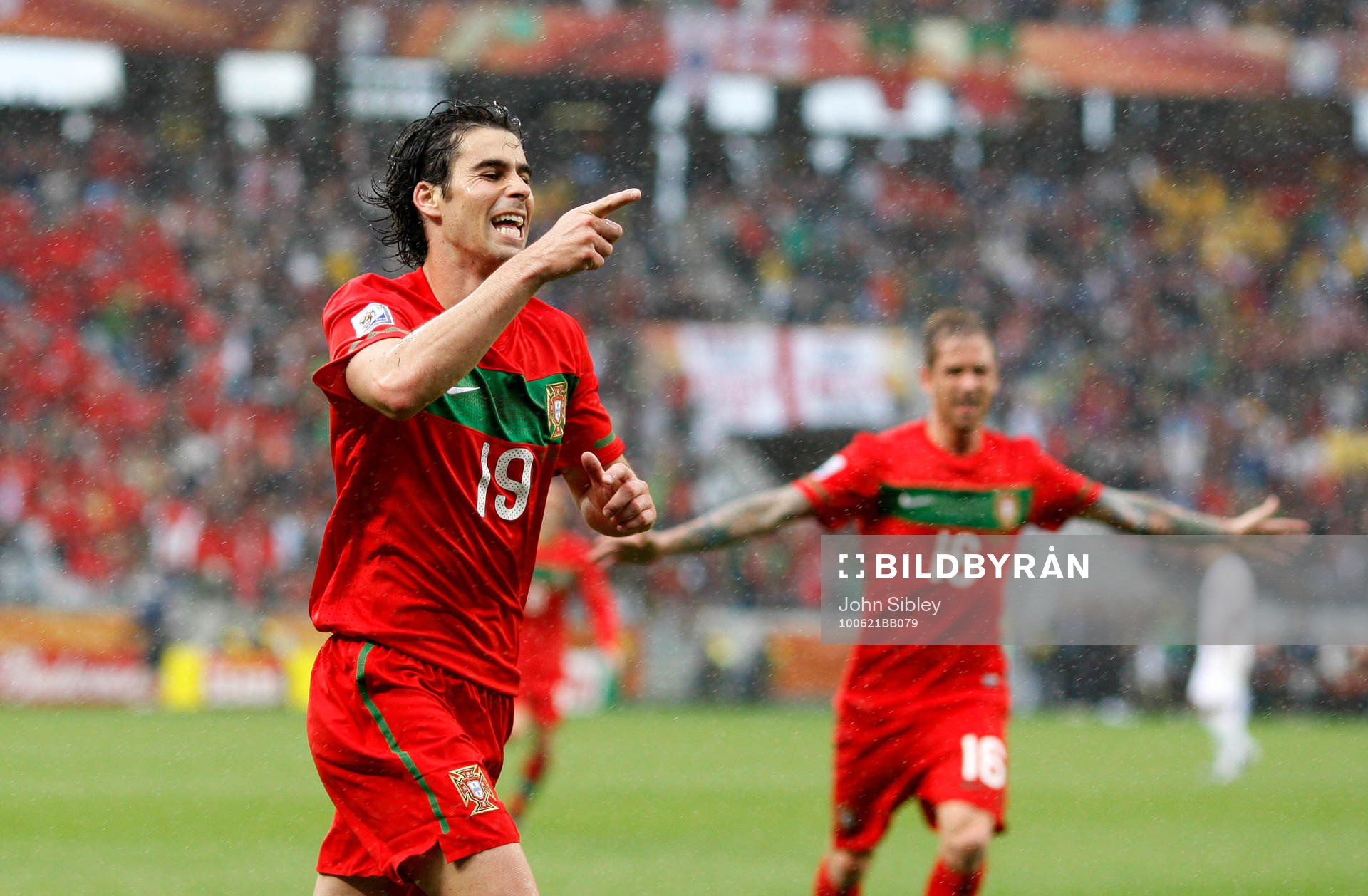 Tiago, Portugal jubel effter 4-0