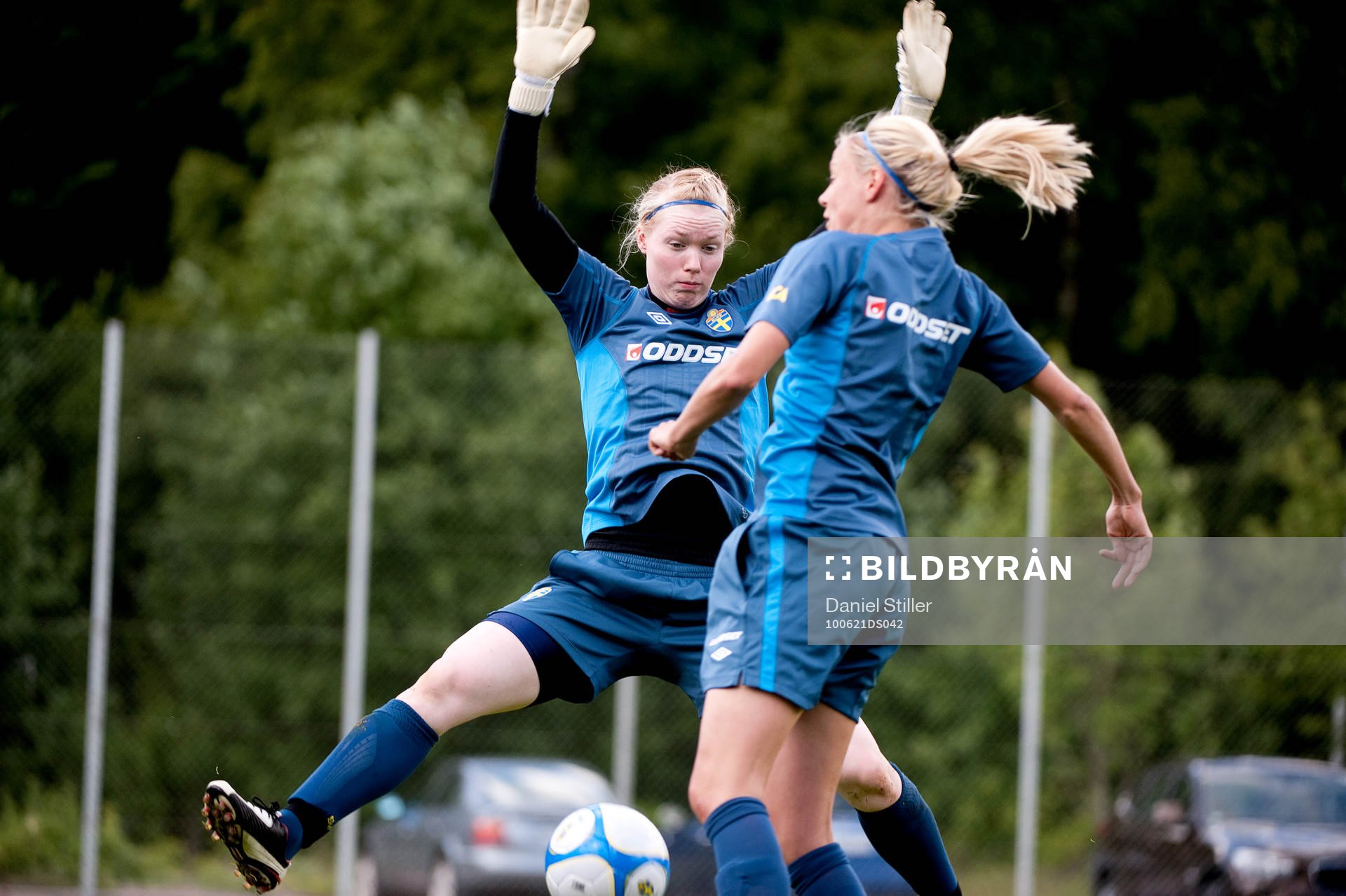 Hedvig Lindahl, målvakt, Josefine Öqvist