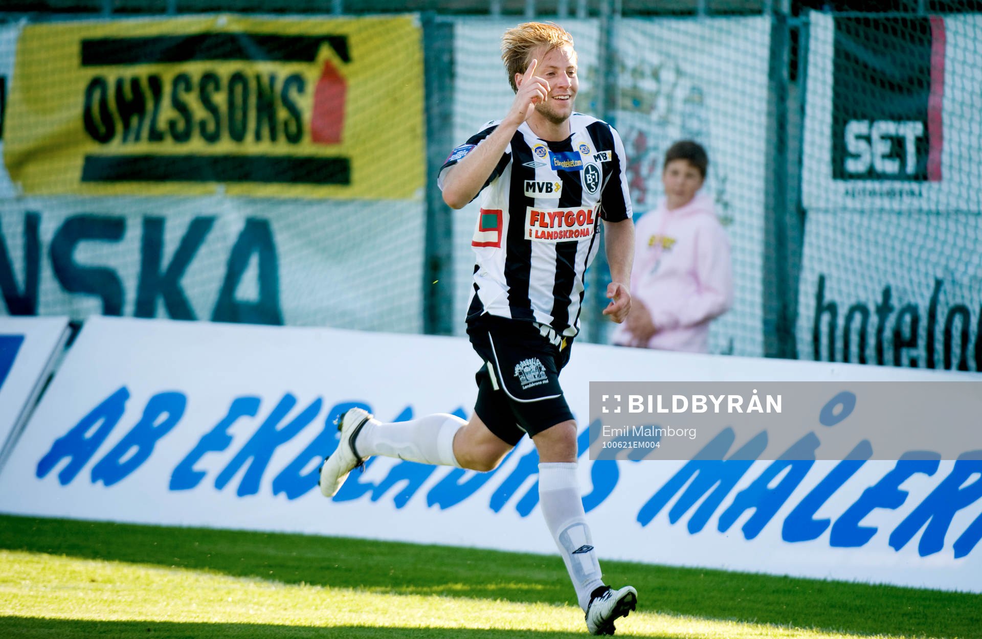 Fredrik Karlsson, Landskrona. Jubel