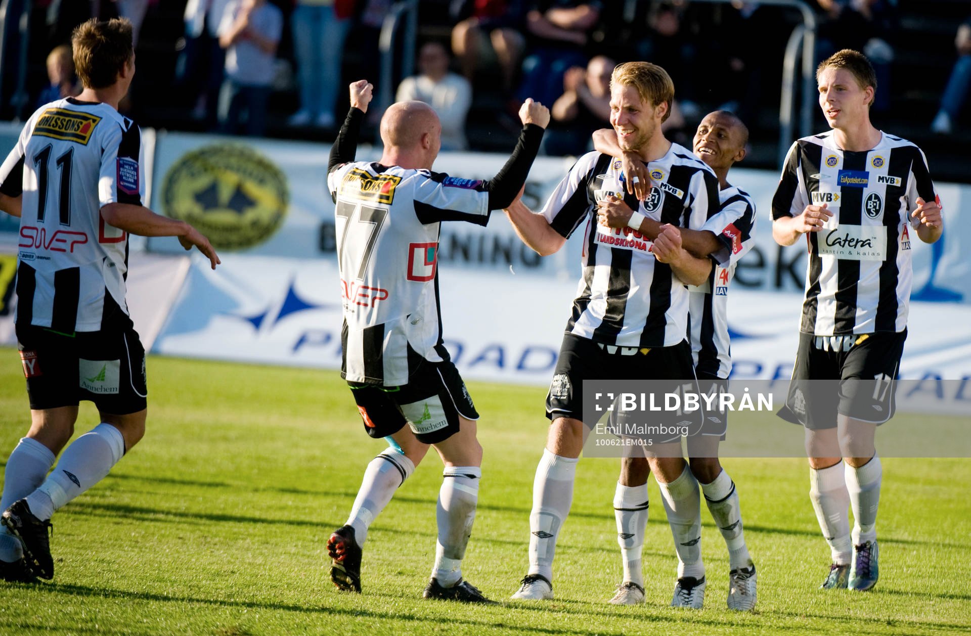 Fredrik Karlsson, Landskrona. Jubel