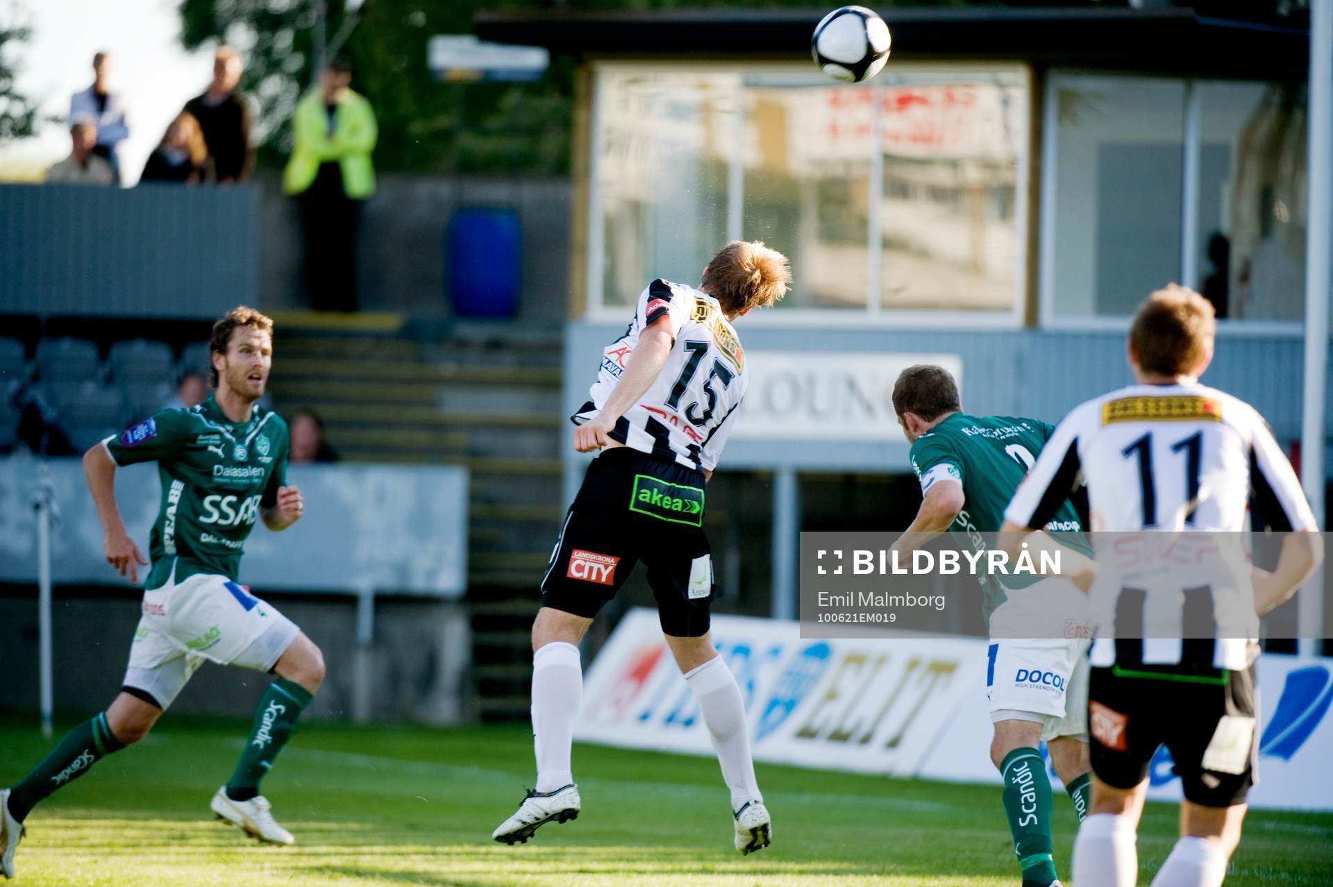 Fredrik Karlsson, Landskrona gör 1-0