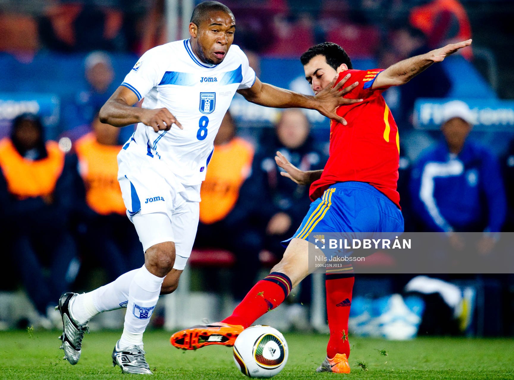 Wilson Palacios, Honduras, Joan Capdevila, Spanien