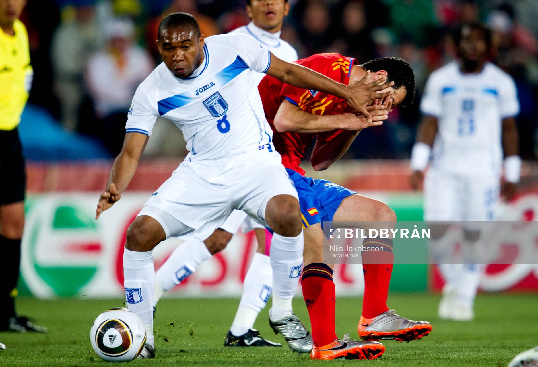 Wilson Palacios, Honduras, Sergio Busquets, Spanien
