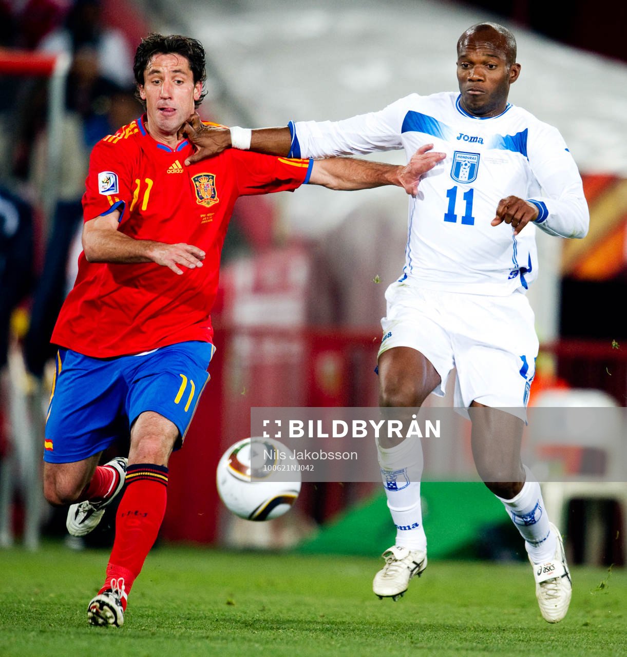 Joan Capdevila, Spanien, David Suazo, Honduras