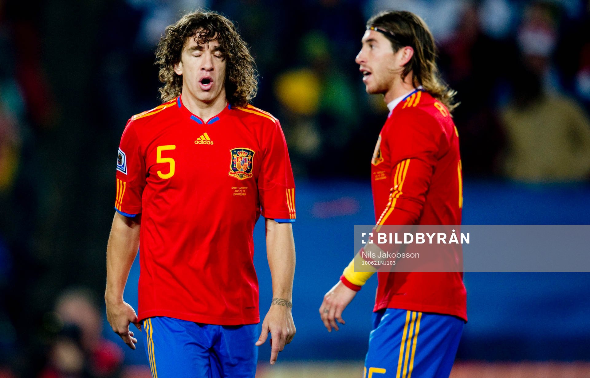 Carles Puyol, Sergio Ramos