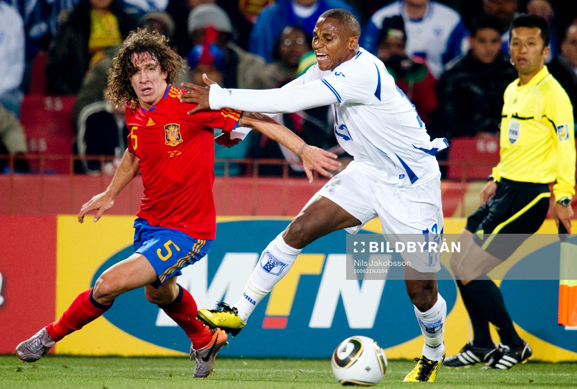 Carles Puyol, Spanien, George Welcome, Honduras