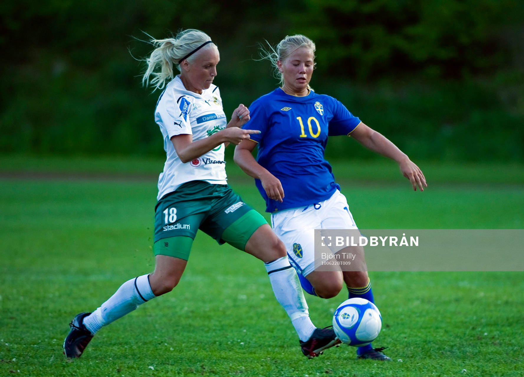 Anna Lindblom, Hammarby och Tilda Heimersson, Sverige