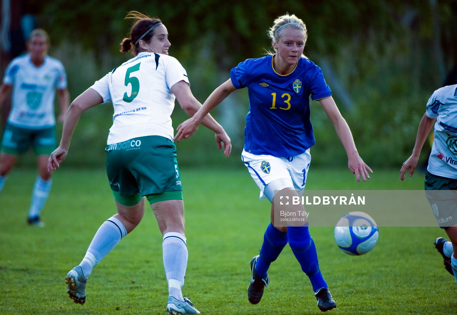 Therese Brogårde, Hammarby och Amanda Ilestedt, Sverige