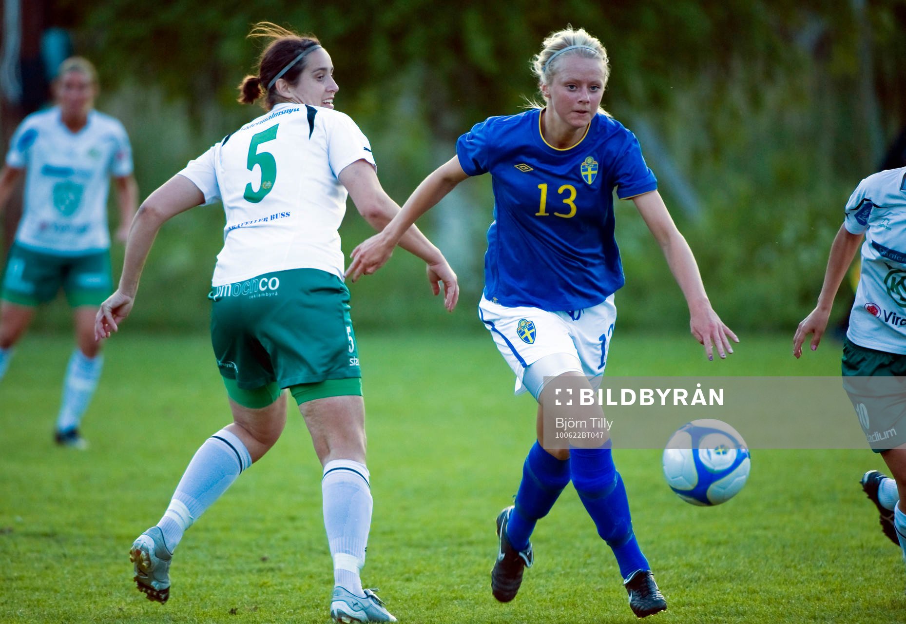 Therese Brogårde, Hammarby och Amanda Ilestedt, Sverige