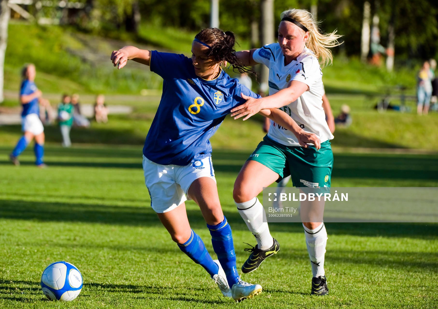 Josefine Alfsson, Sverige och Isabell Hammarbäck, Hammarby