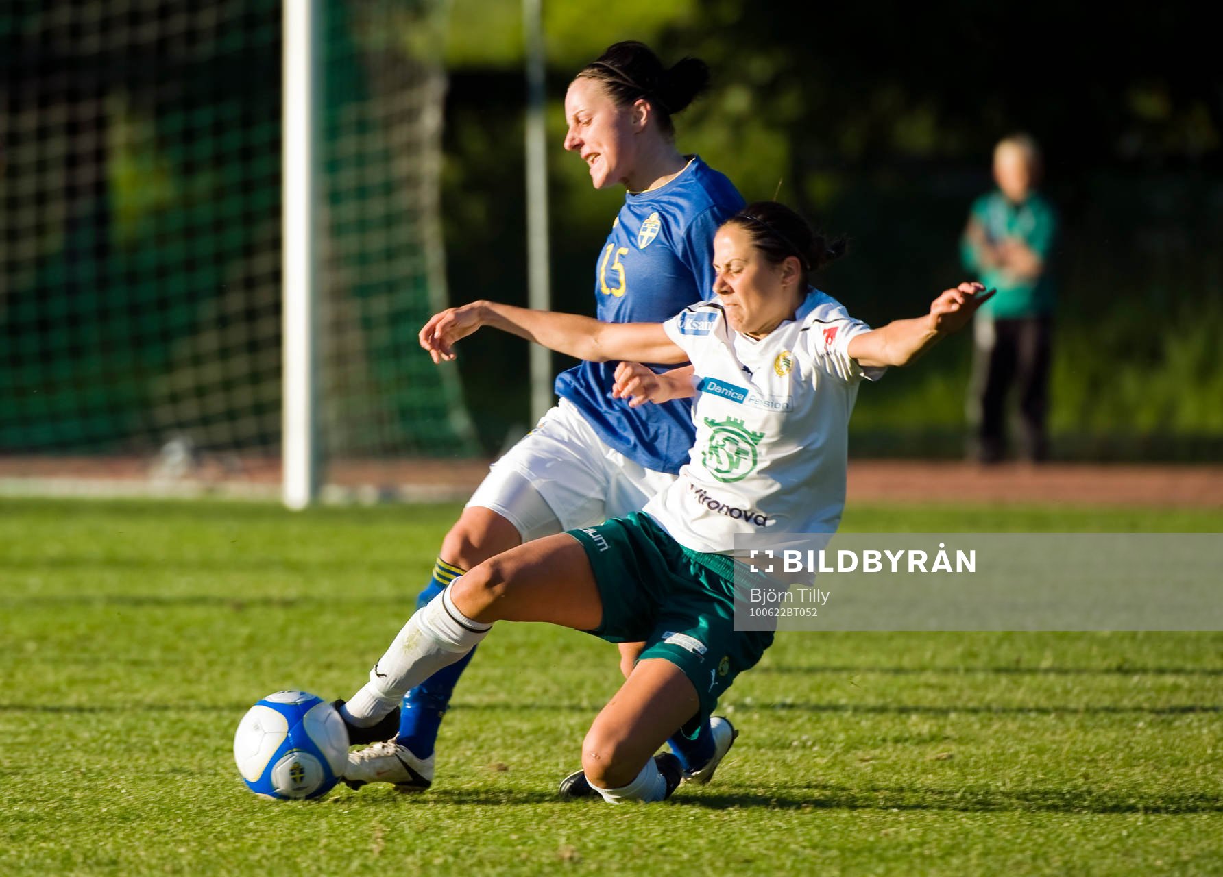 Antonia Göransson, Sverige och Lena Andersson, Hammarby