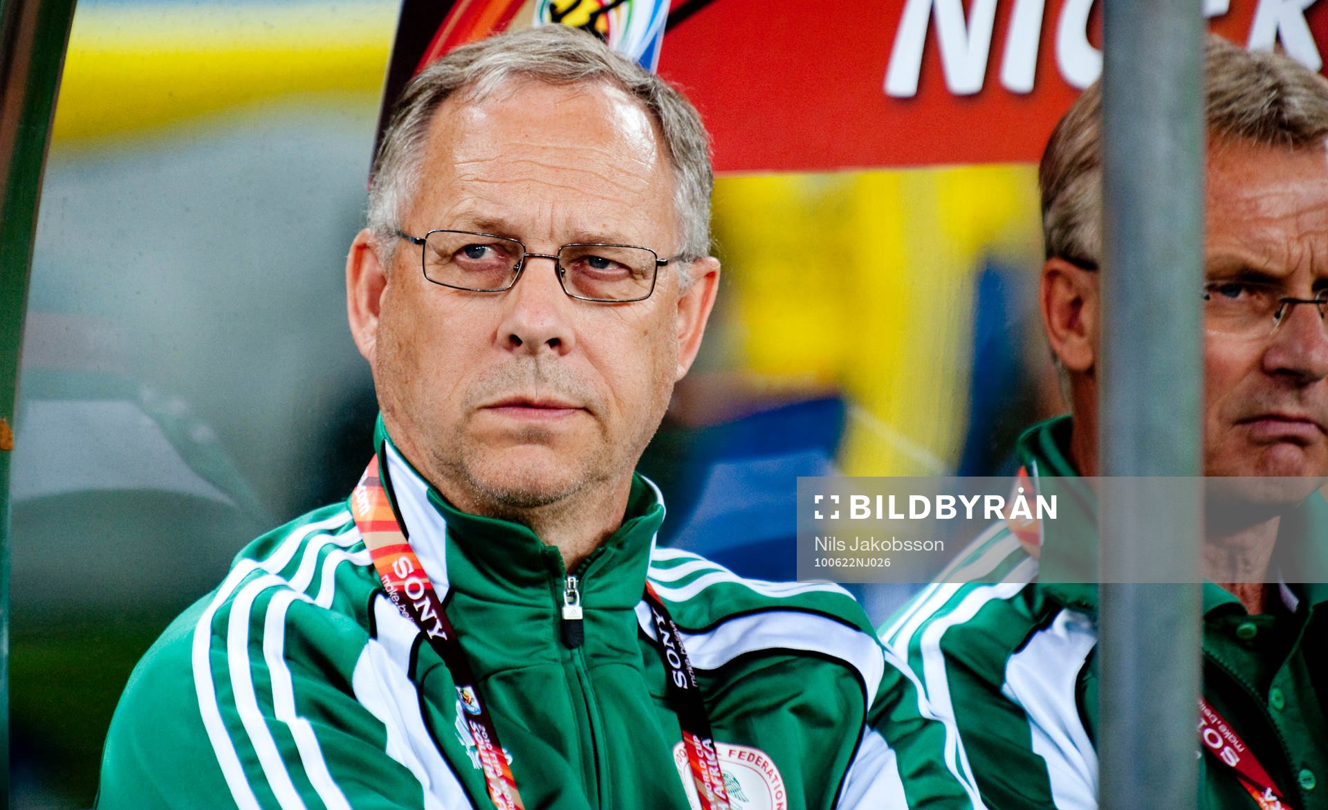 Lars Lagerbäck, förbundskapten Nigeria